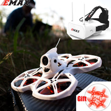 Load image into Gallery viewer, Emax Tinyhawk S II Indoor FPV Racing Drone with F4 16000KV Nano2 camera and LED Support 1/2S Battery 5.8G FPV Glasses RC Plane