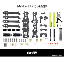 Load image into Gallery viewer, Adapted to DJI FPV sky end digital map transmission GEPRC  GEPRC Mark4-HD5 FPV Racing Drone Quadcopter Frame