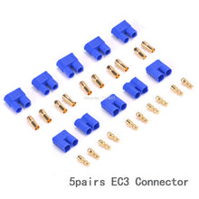 Load image into Gallery viewer, 5 Pairs/lot XT30 XT30U XT30UPB / XT60 / XT90 / T plug / MPX / EC2 EC3 EC5 Bullet Connector Male / Female for FPV RC Lipo Battery