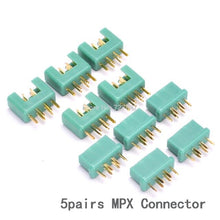 Load image into Gallery viewer, 5 Pairs/lot XT30 XT30U XT30UPB / XT60 / XT90 / T plug / MPX / EC2 EC3 EC5 Bullet Connector Male / Female for FPV RC Lipo Battery