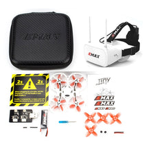 Load image into Gallery viewer, Emax Tinyhawk S II Indoor FPV Racing Drone with F4 16000KV Nano2 camera and LED Support 1/2S Battery 5.8G FPV Glasses RC Plane