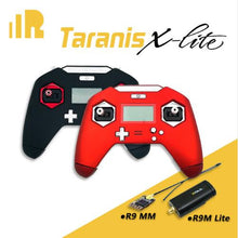 Load image into Gallery viewer, FrSky Taranis X-LITE 2.4GHz ACCST 16CH RC Transmitter Remote Control W/ R9 MM Receiver Red Black For RC Drone Models