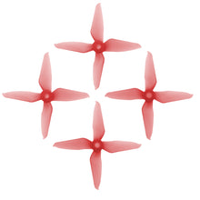Load image into Gallery viewer, RaceKraft 3041 Clear Red 4-Blade (Set of 4)