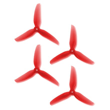 Load image into Gallery viewer, Racekraft 5045TCS Tri-Blade (Set of 4 - Clear Red)