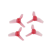 Load image into Gallery viewer, Rakonheli 31MM 3 Blade Clear Propeller (2CW+2CCW; 0.8MM Shaft) - Red