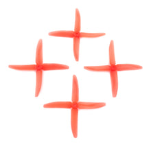 Load image into Gallery viewer, DAL 5x4 4 Blade Propeller Q5040 (Set of 4 - Crystal Red)
