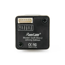 Load image into Gallery viewer, RunCam Swift Mini 2 - JohnnyFPV Edition - 600TVL CCD FPV Camera 2.1mm