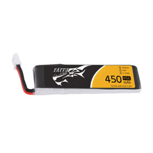 Load image into Gallery viewer, Tattu 450mAh 3.8V HV 95C 1S Lipo Battery for Tiny Hawk - Long Size (PH-2.0)