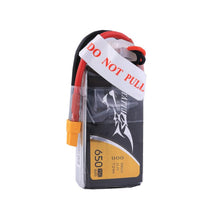 Load image into Gallery viewer, TATTU 650mAh 3S1P 75C 11.1V Lipo Battery Pack with XT30 plug