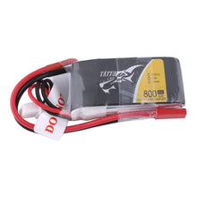Load image into Gallery viewer, Tattu 800mAh 7.4V 45C 2S1P Lipo Battery Pack (JST)