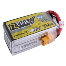 Load image into Gallery viewer, TATTU R-Line 1550mAh 4s 100c Lipo Battery V2